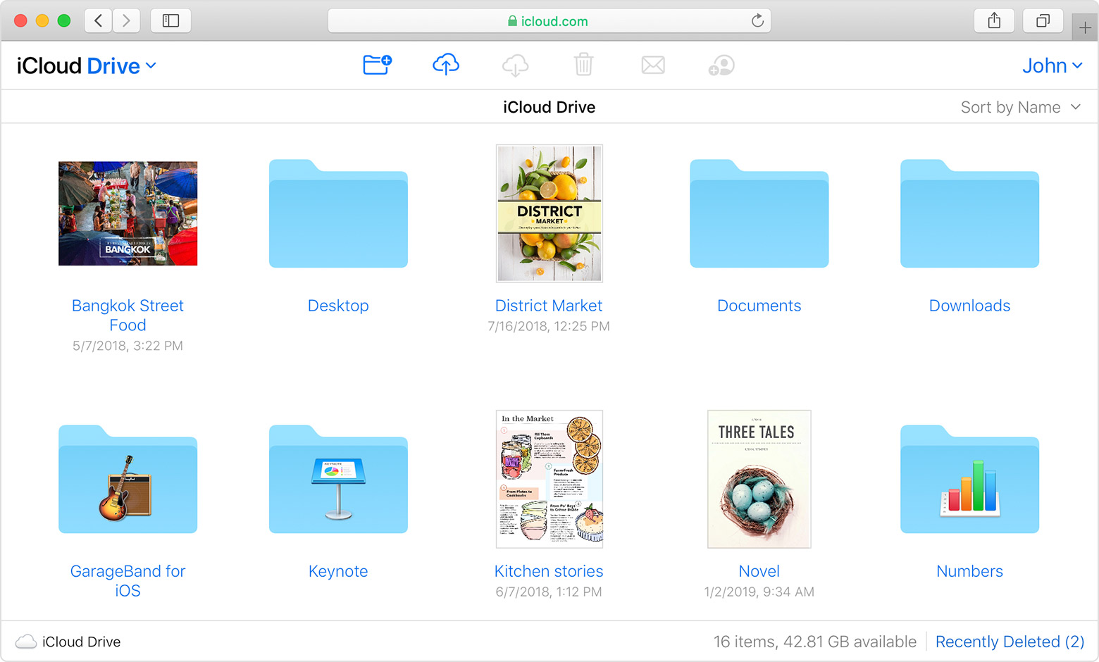 Add your Documents files to iCloud Drive