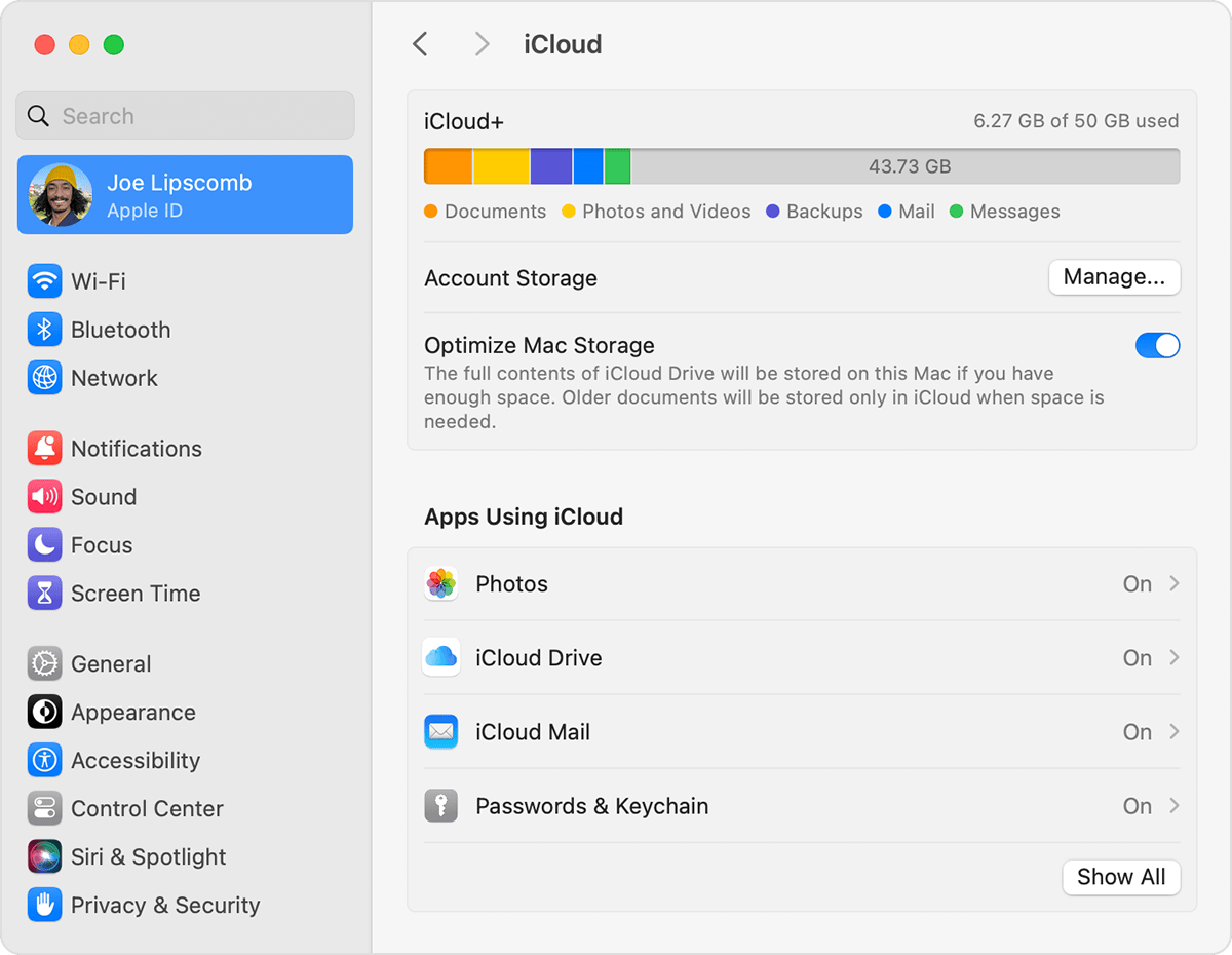 Set up iCloud Keychain - Apple Support