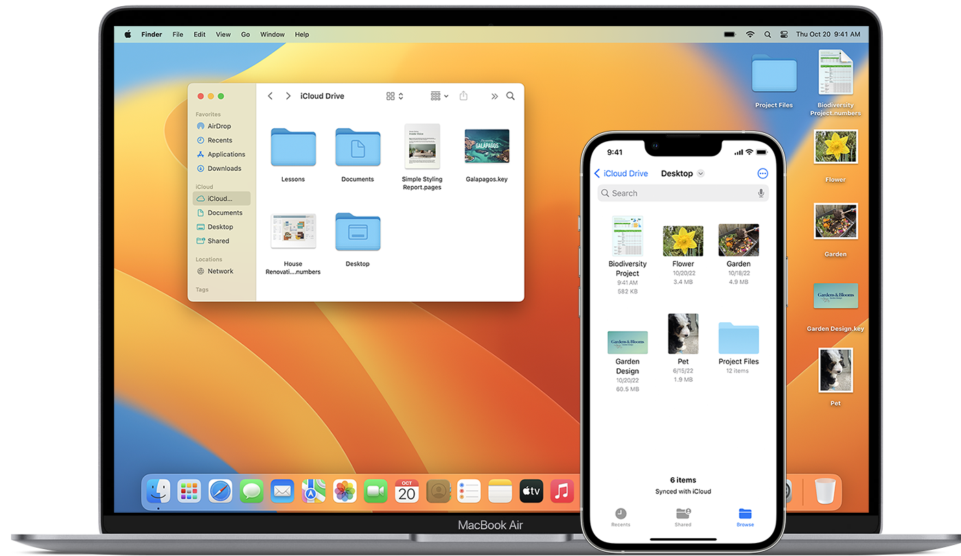 how to download icloud folder to mac