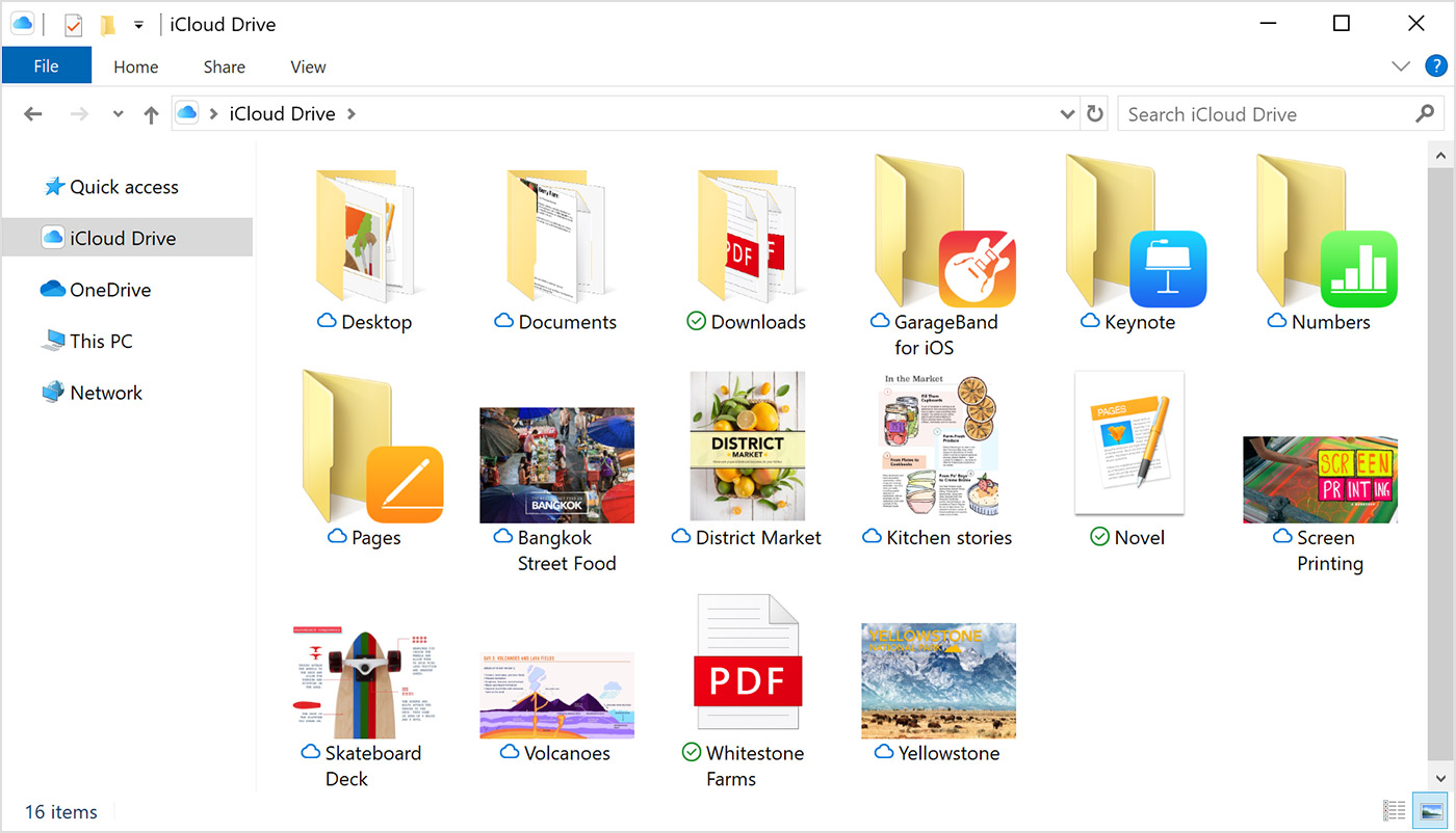 download icloud drive windows 10