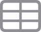 ícone de formatação de uma tabela.