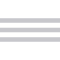 three horizontal lines 
