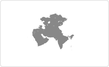 Middle East and India map