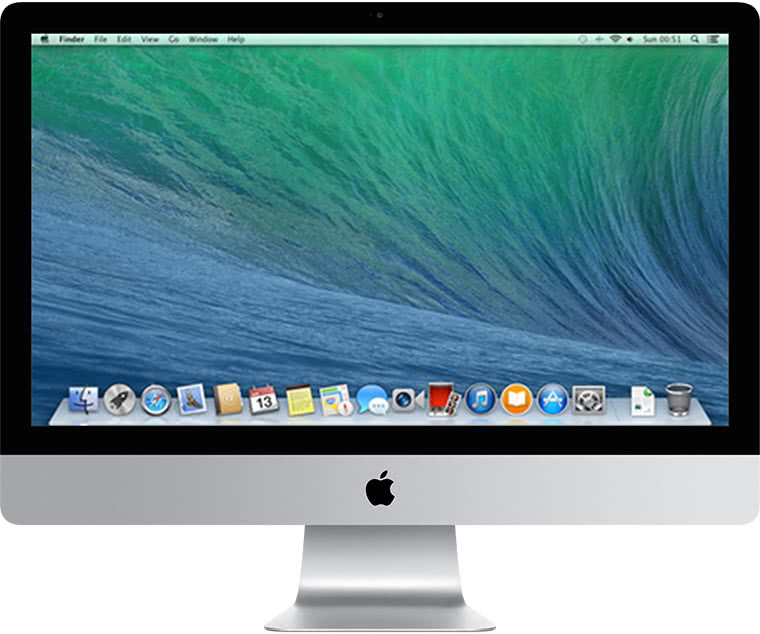 タッチパネル iMac Apple パソコン　2013 デスクトップ型PC
