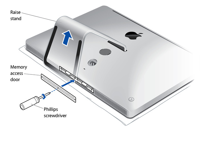 Install memory in an iMac - Apple