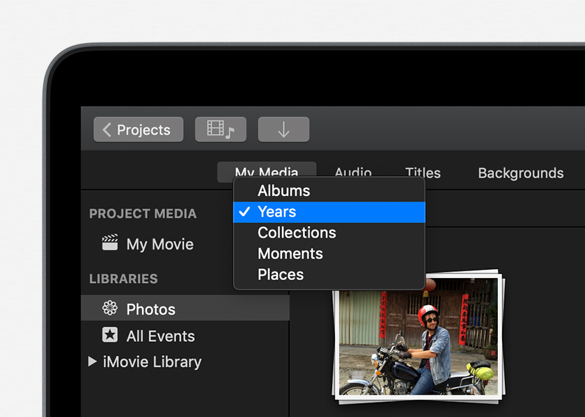 how to crop video in imovie mac