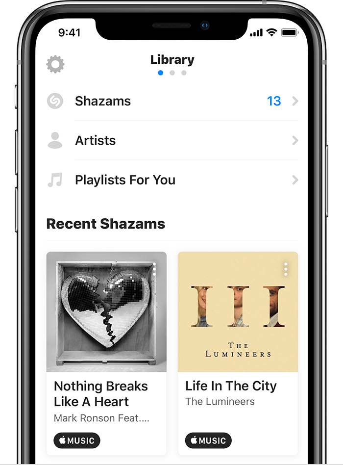 Use Shazam With Apple Music Snapchat And More Apple Support