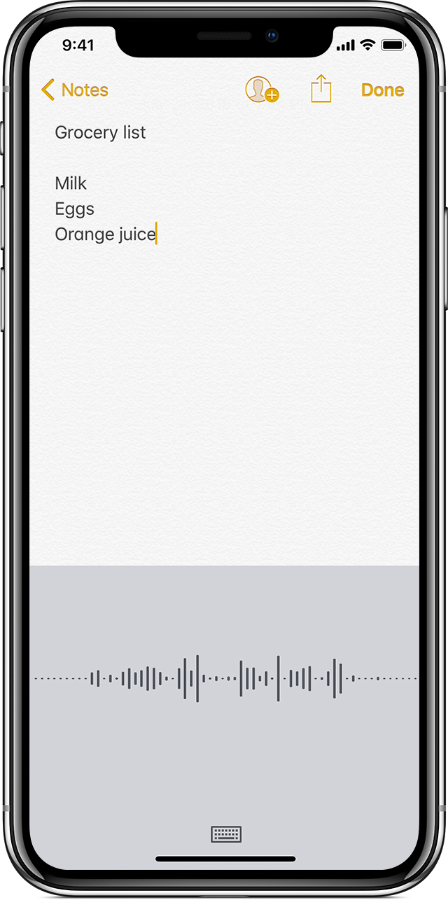 how to use apple dictation