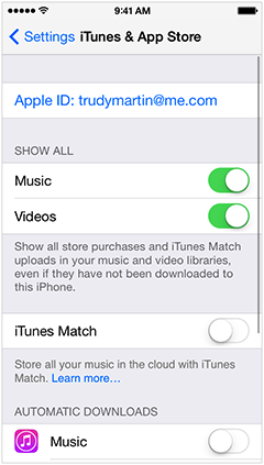 iOS: Sign in with a different Apple ID in the iTunes Store, App Store ...
