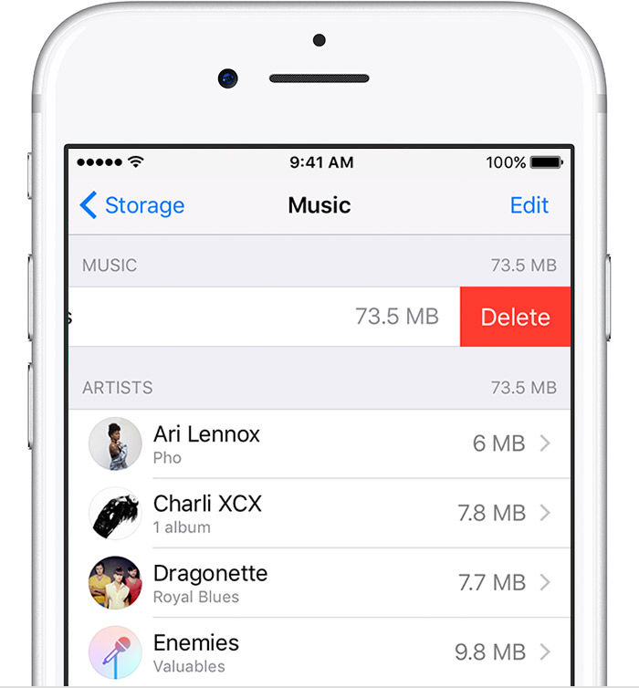 Delete music, movies, and TV shows from your iPhone, iPad ...