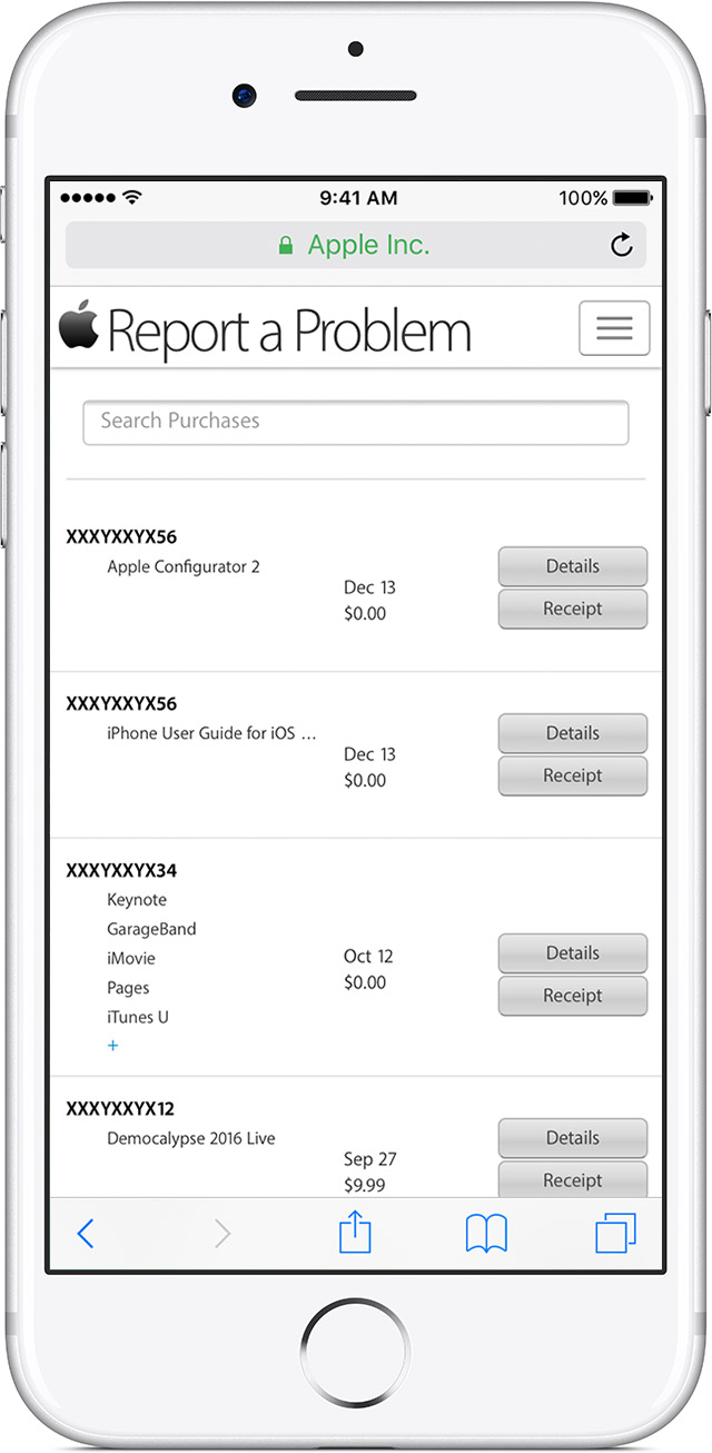 Get help with an item purchased from the App Store, iTunes Store ...