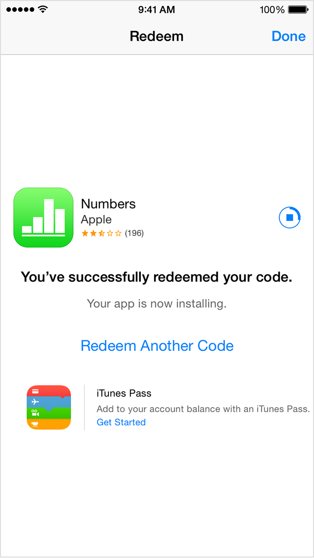 download redeeming apple gift card