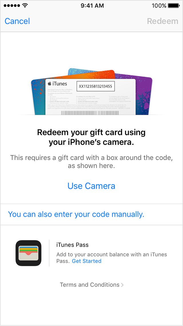 Redeem iTunes or Apple Music Gift Cards and content codes ...