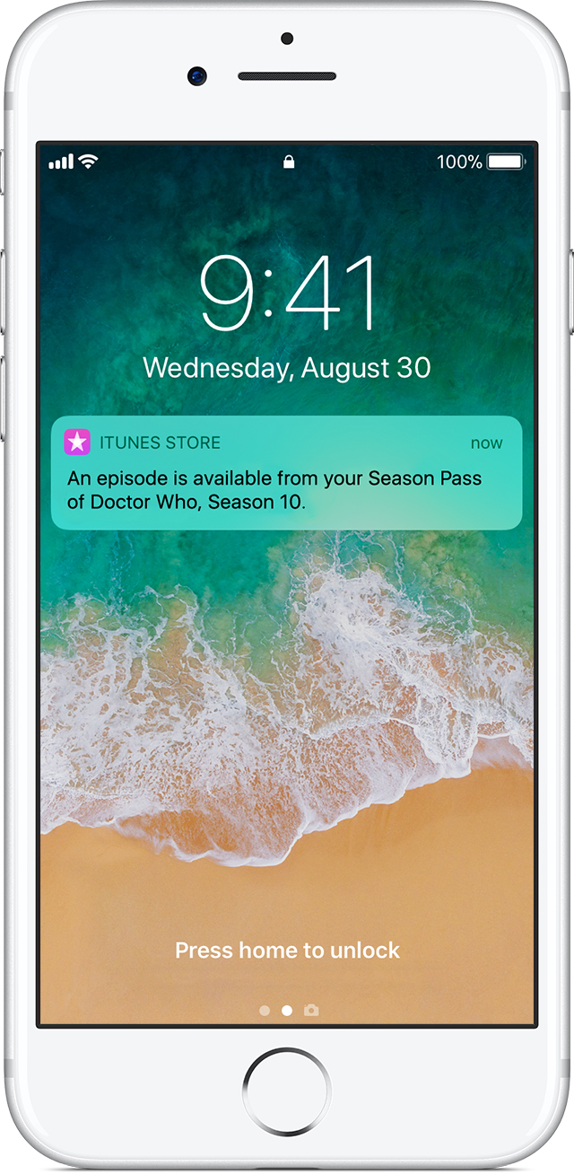 Buy TV episodes from the iTunes Store individually or with a Season