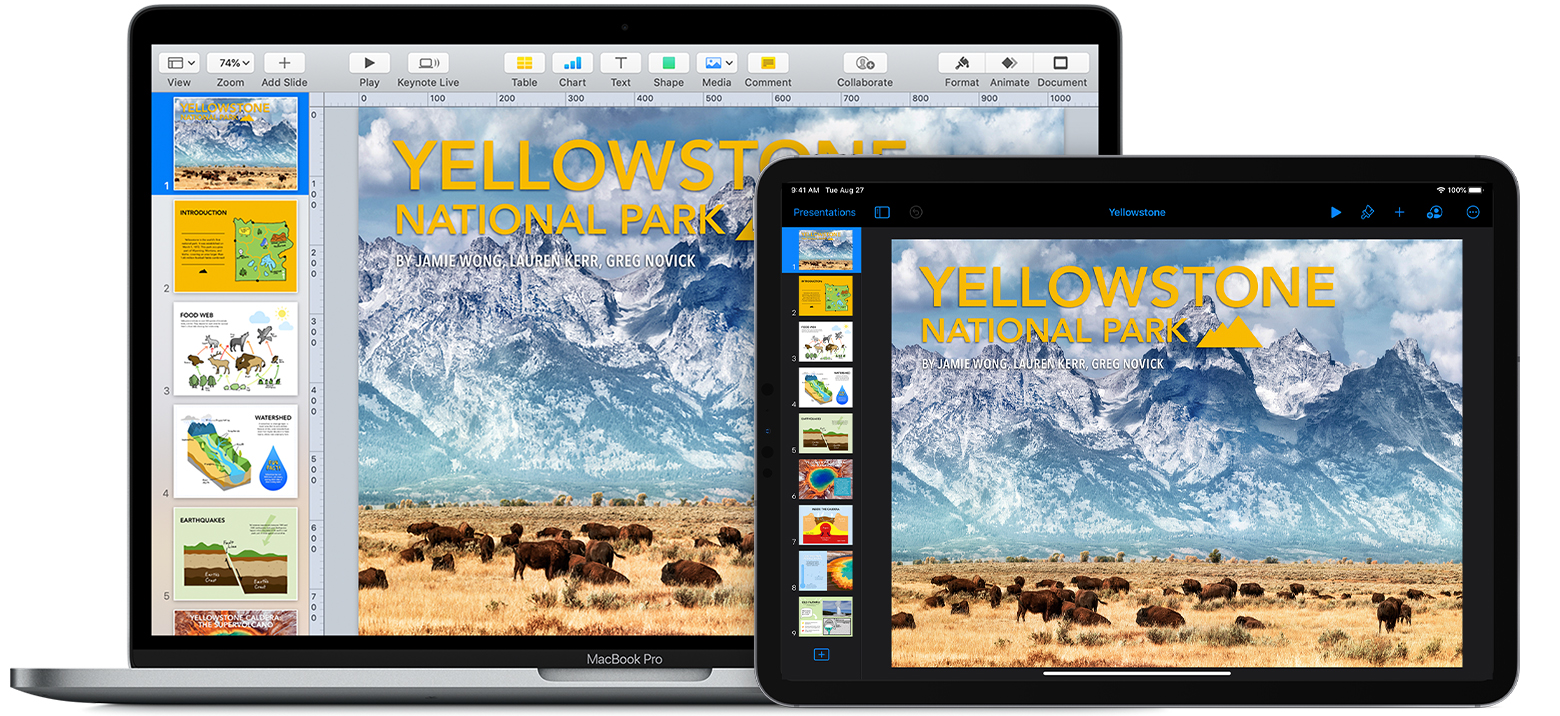 Set up your presentation in Keynote Apple Support