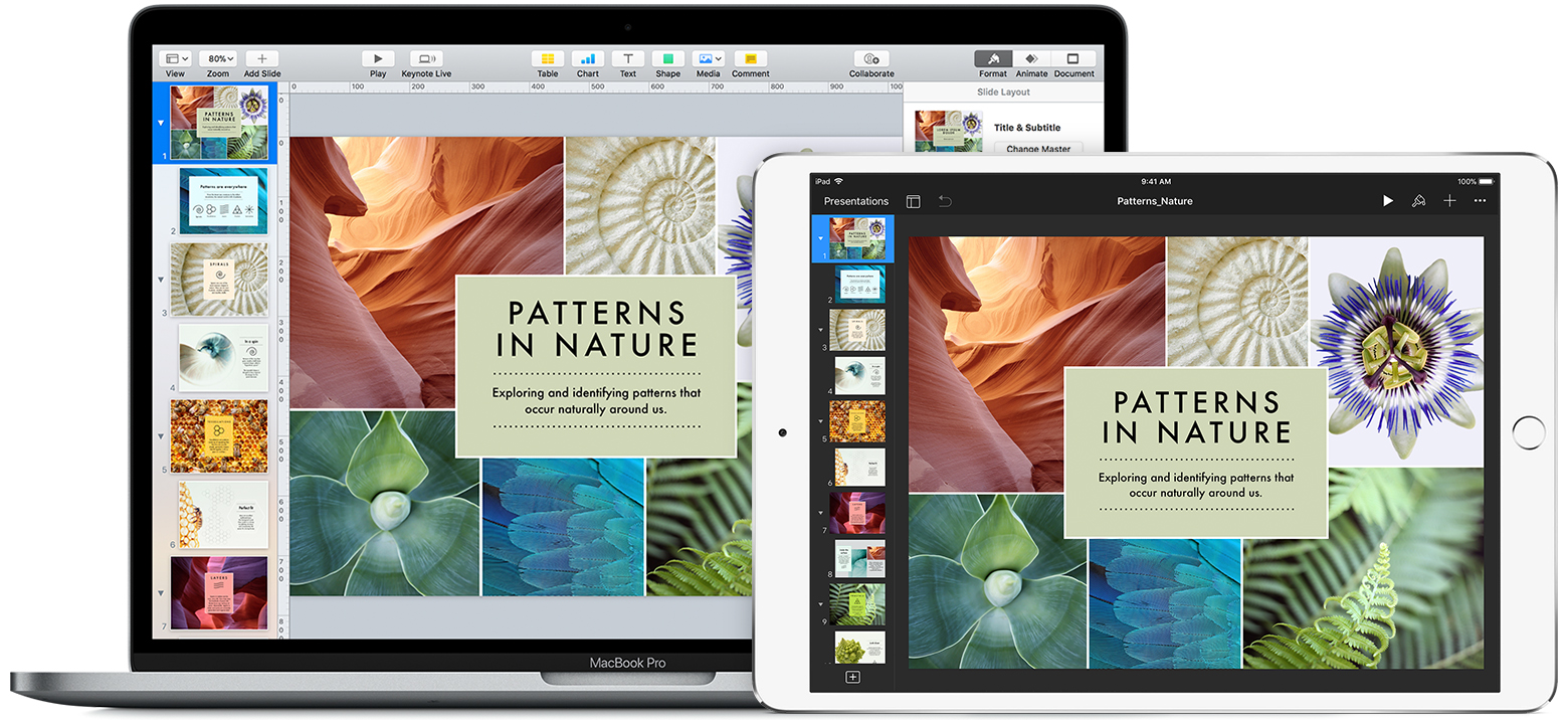 keynote application for mac
