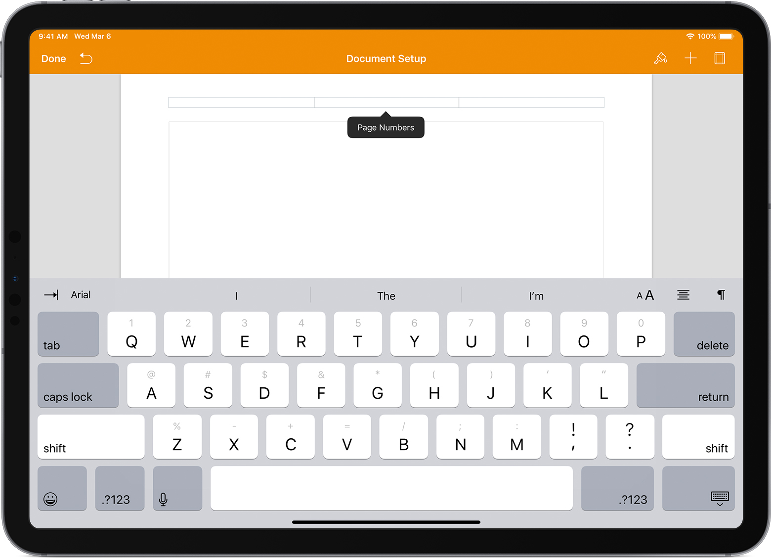 Set up your document in Pages Apple Support