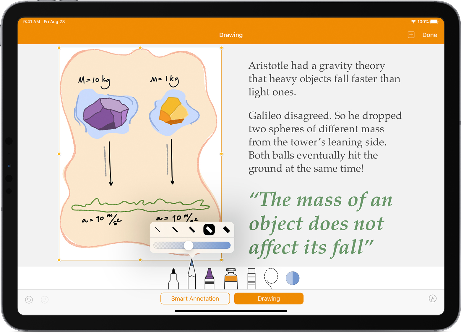 Draw And Annotate In Pages On Your Ipad Iphone Or Ipod Touch