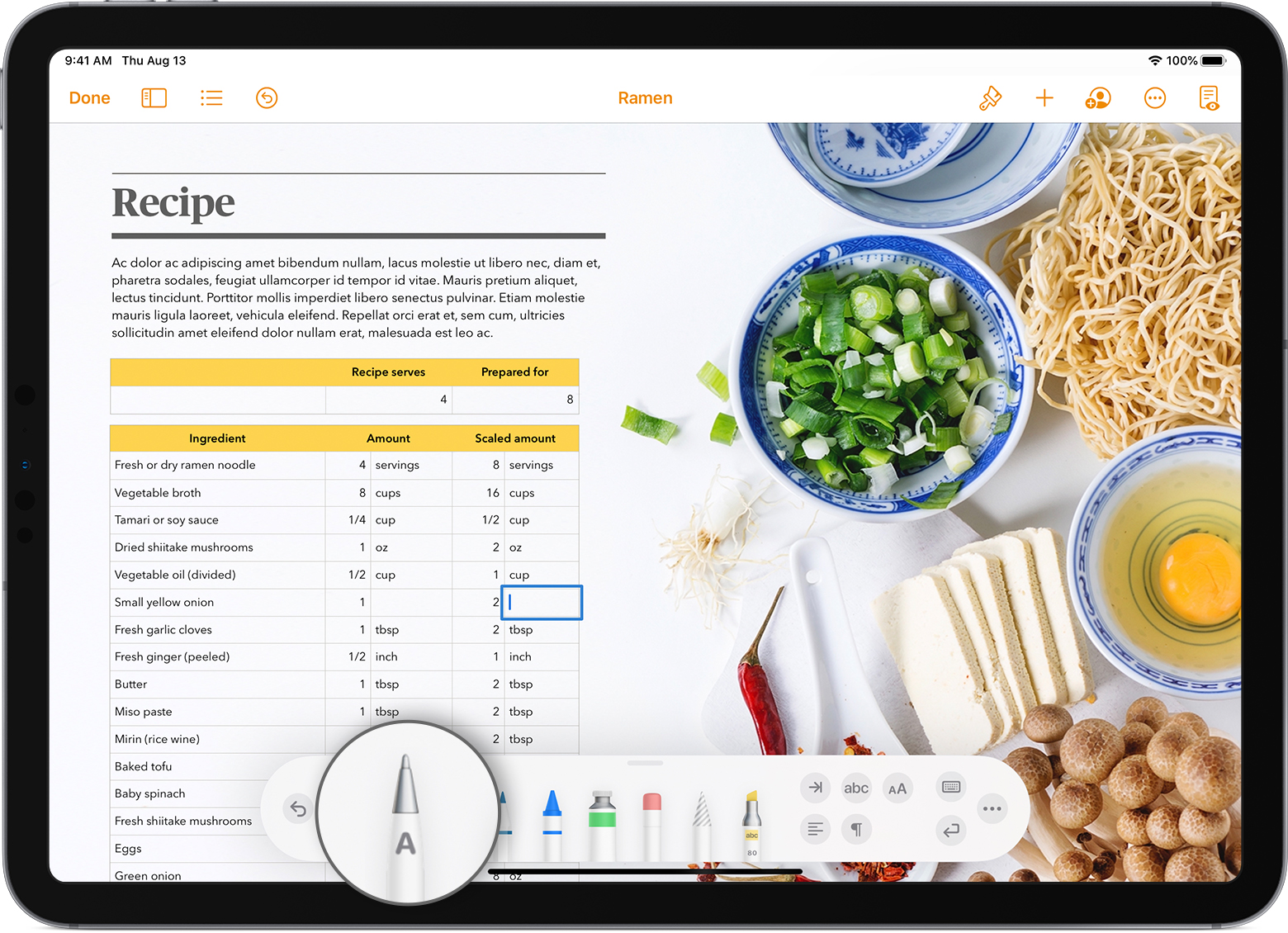 Draw, annotate, and use Scribble in Pages - Apple Support