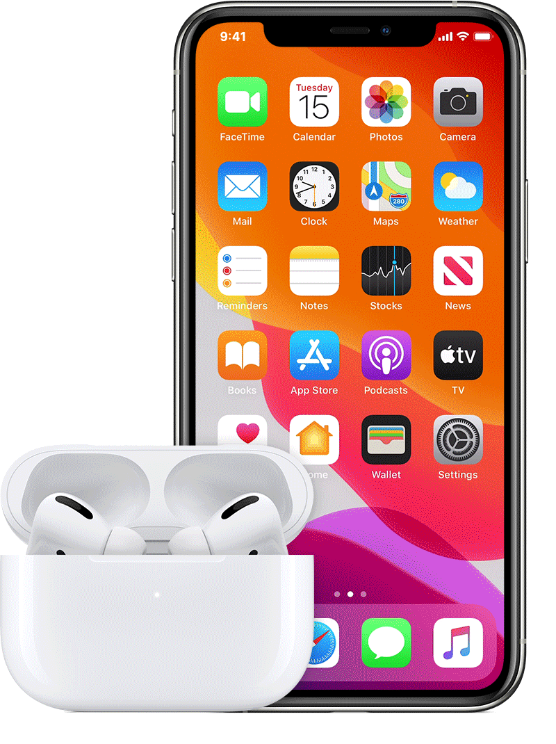 Connect And Use Your Airpods And Airpods Pro Apple Support