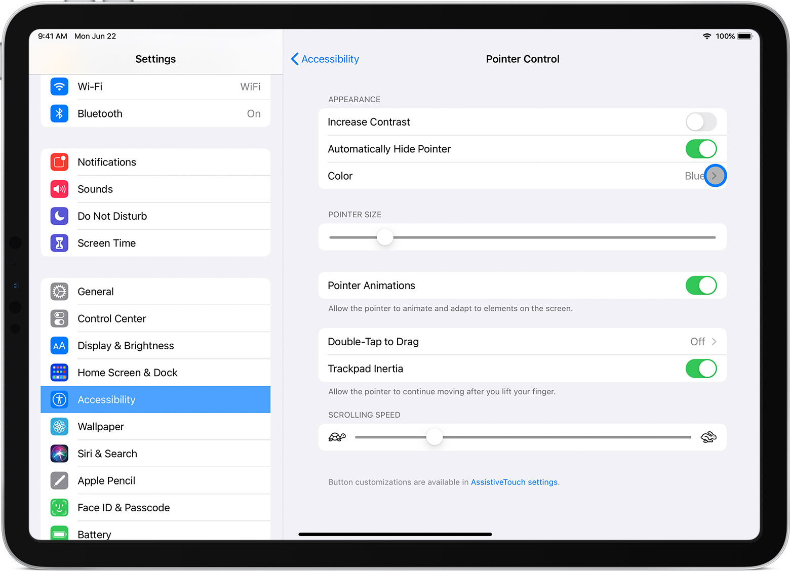 Use A Bluetooth Mouse Or Trackpad With Your Ipad Apple Support