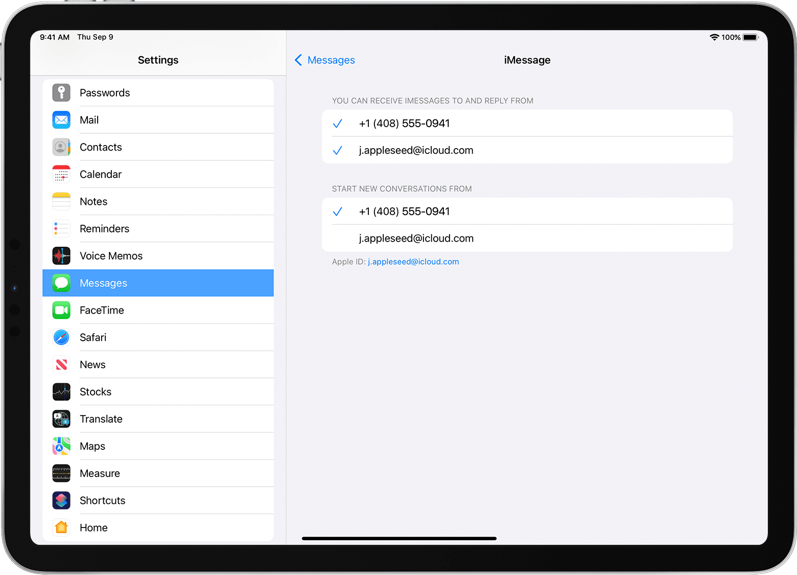 new phone connect messages to mac