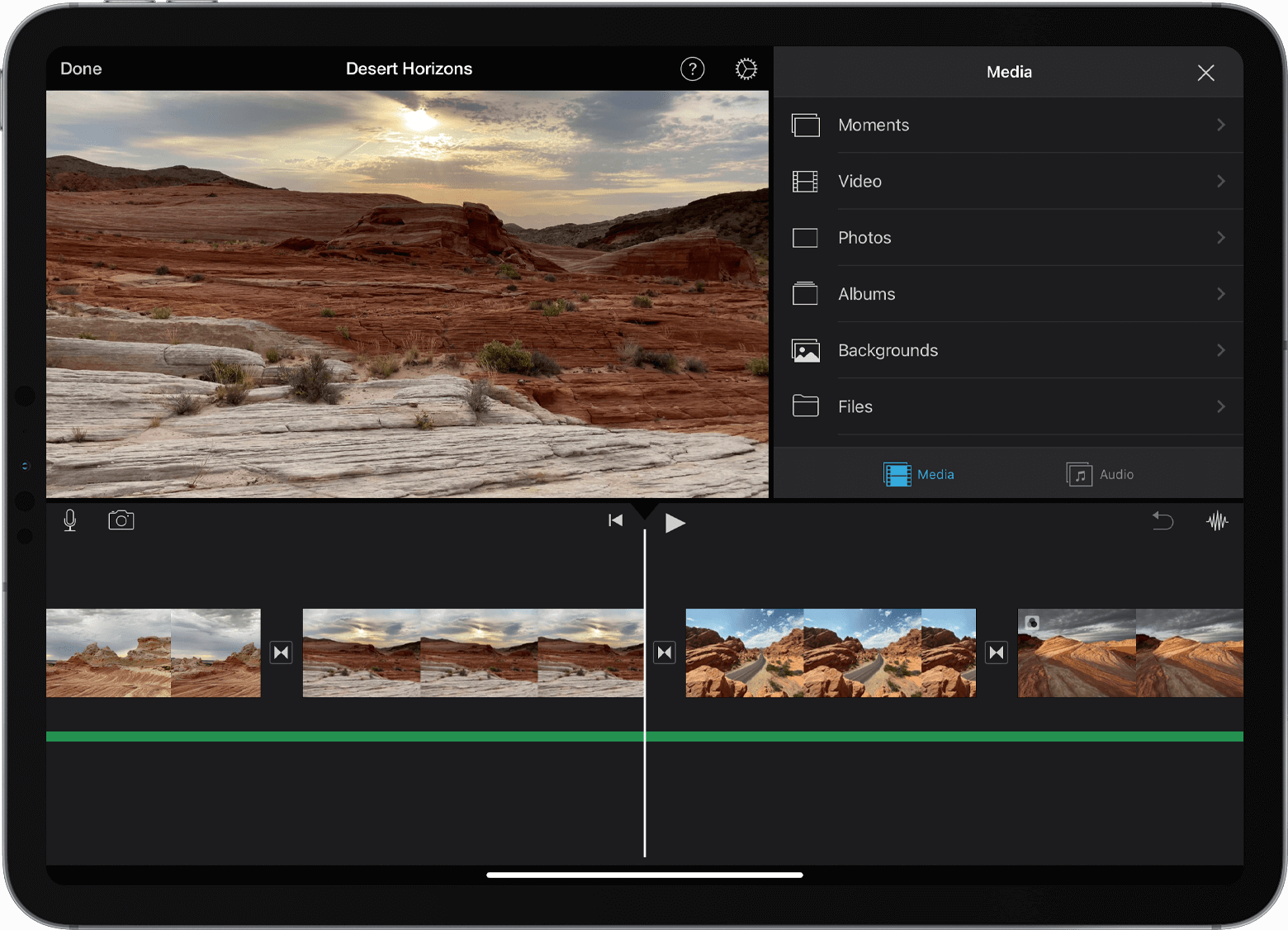 Add Photos And Videos From The Photos App To Your Imovie Project Apple Support