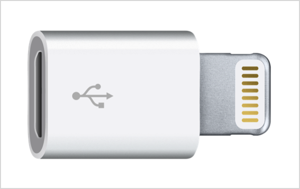 Gefälschtes oder nicht zertifiziertes Lightning Connector-Zubehör