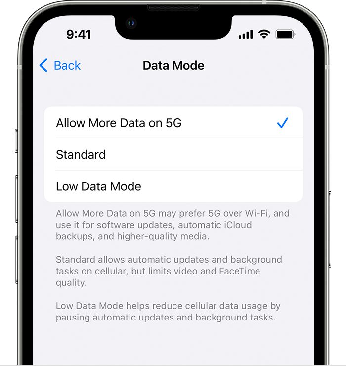 Use 5G with your iPhone - Apple Support (IN)