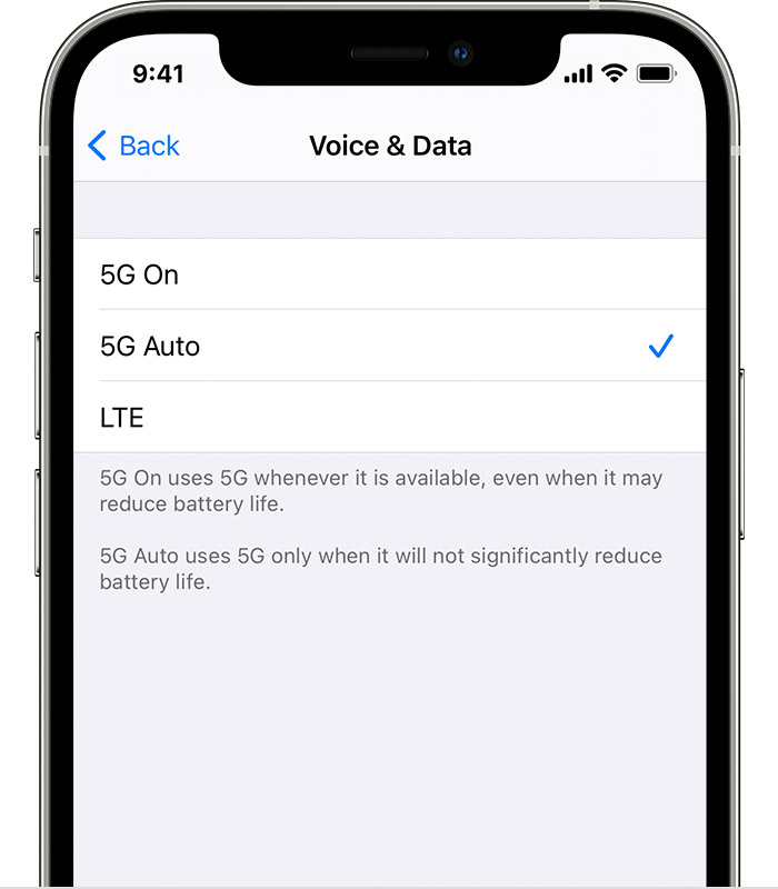 Use 5g With Your Iphone Apple Support