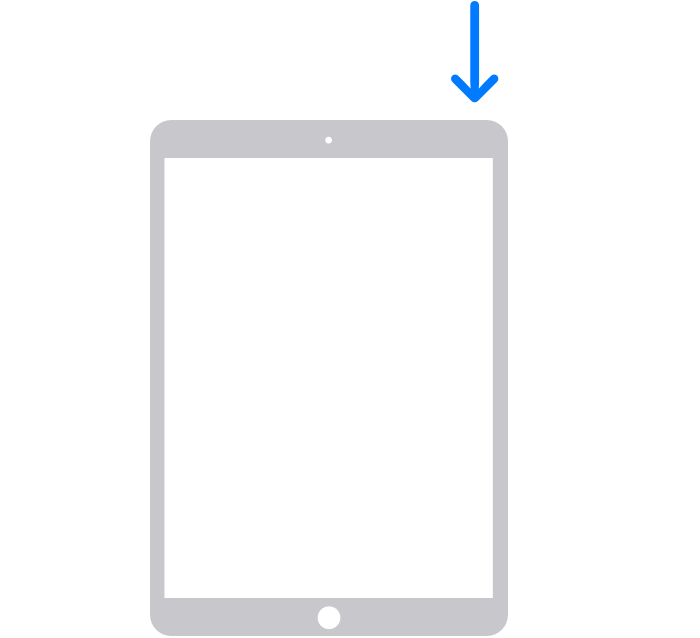 how to restart a tablet