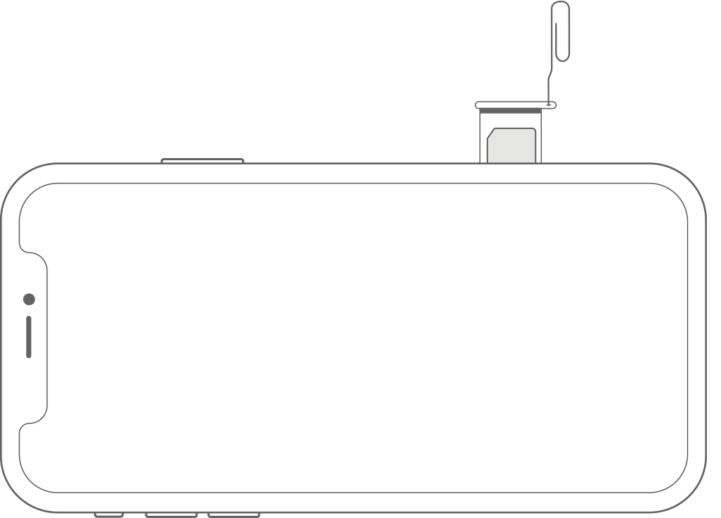 diagram xr iphone or switch card Remove iPhone SIM or the in iPad your