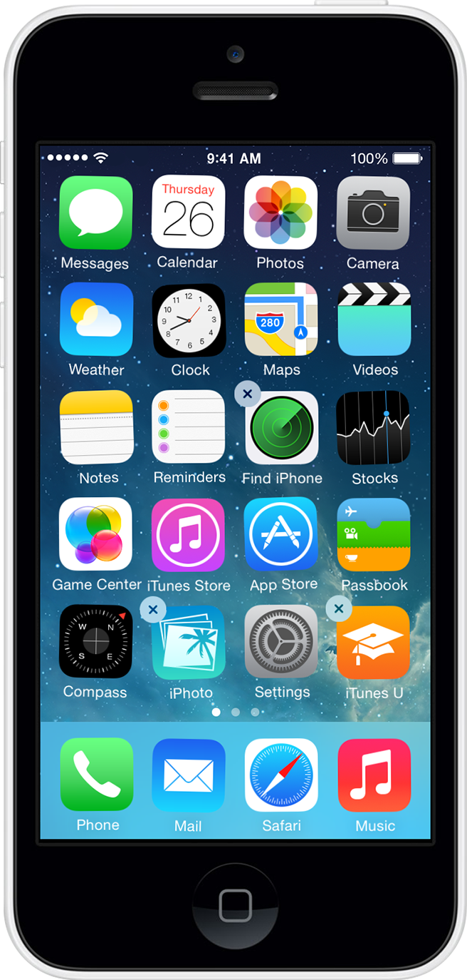 Arrange apps on your iPhone - Apple Support