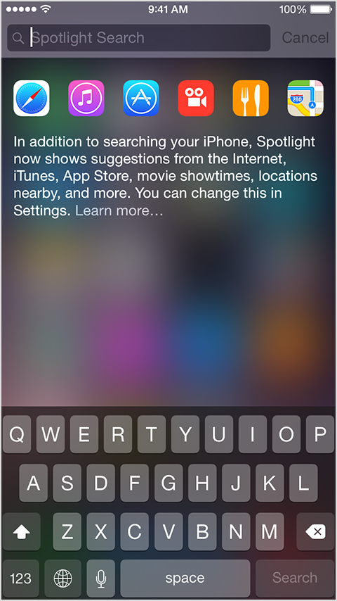 Search with Spotlight - Apple Support