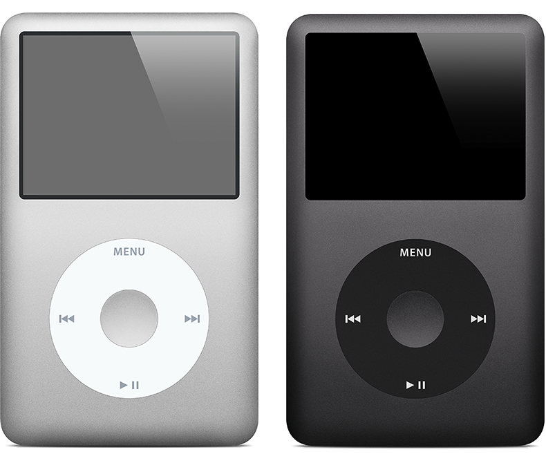 30GB, 60GB, 80GB, 120GB, 160GB 6th or 7th Generation Apple iPod Classic 5th 