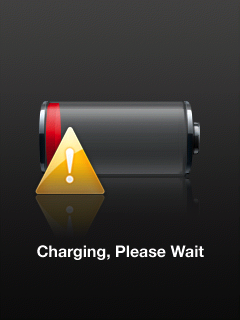 of the screen shows battery charging status. If you charge the battery ...