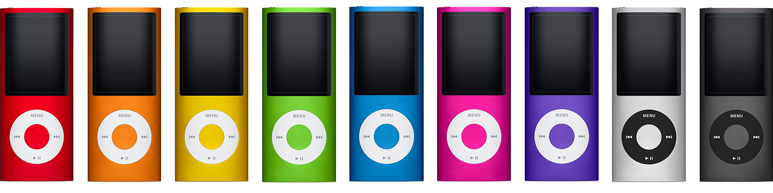 Apple Ipod Generations Chart