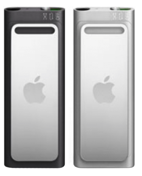 ipod 5 silver and black