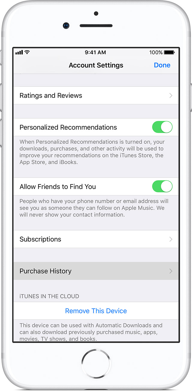 See your purchase history in the App Store or iTunes Store - Apple ...