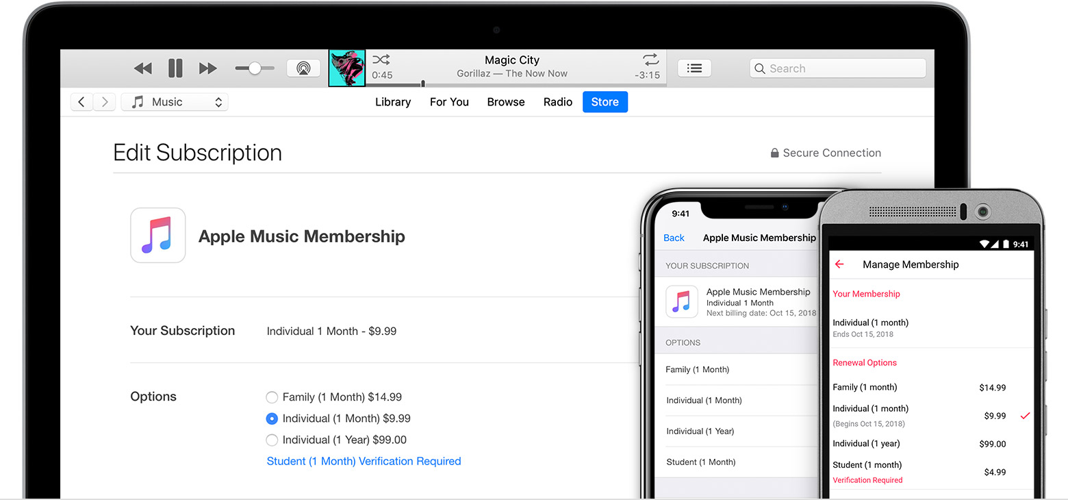 how to cancel app subscriptions on itunes