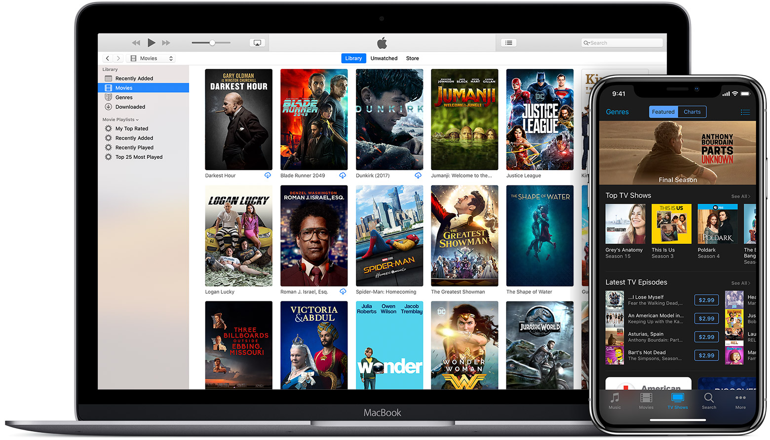 how to download movies from itunes on mac