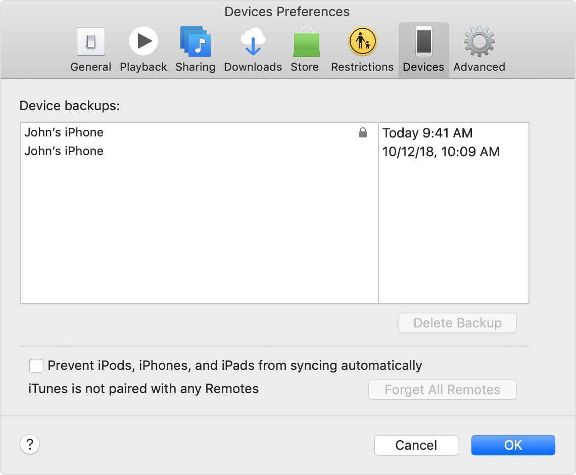 apple iphone backup windows