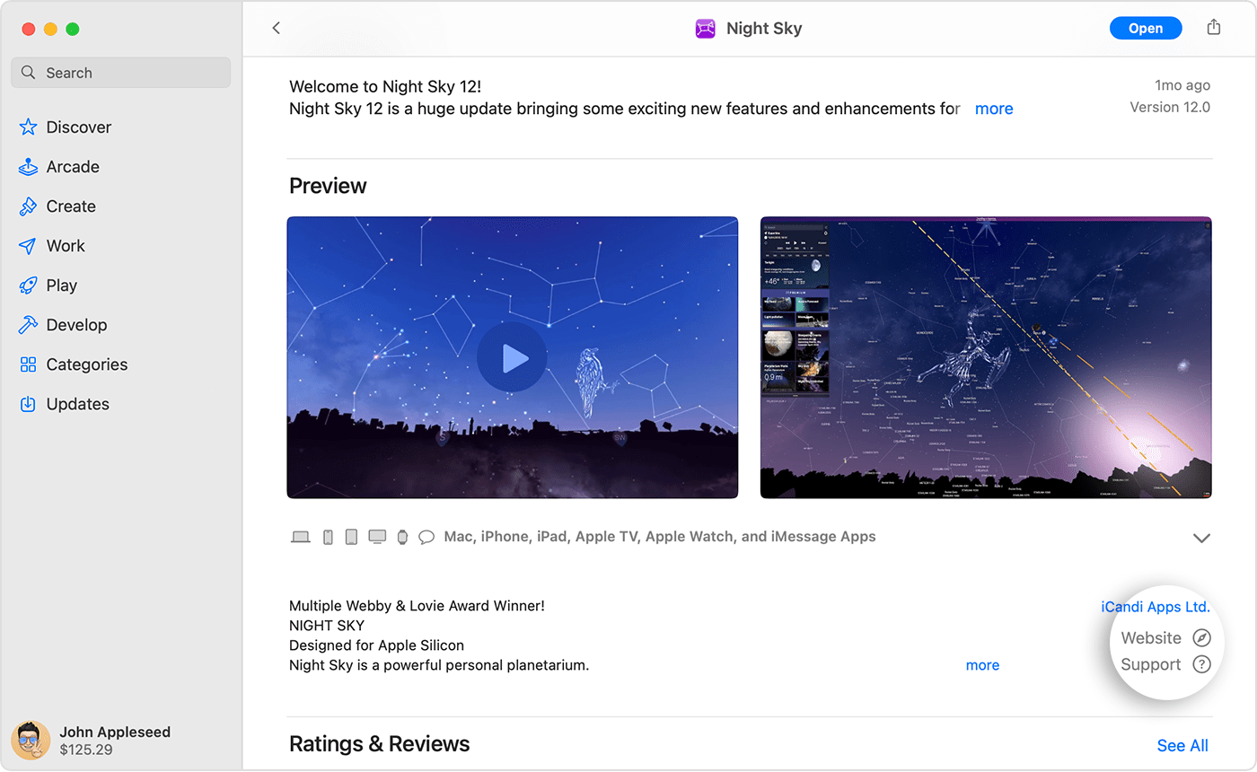 Apple Support on the App Store