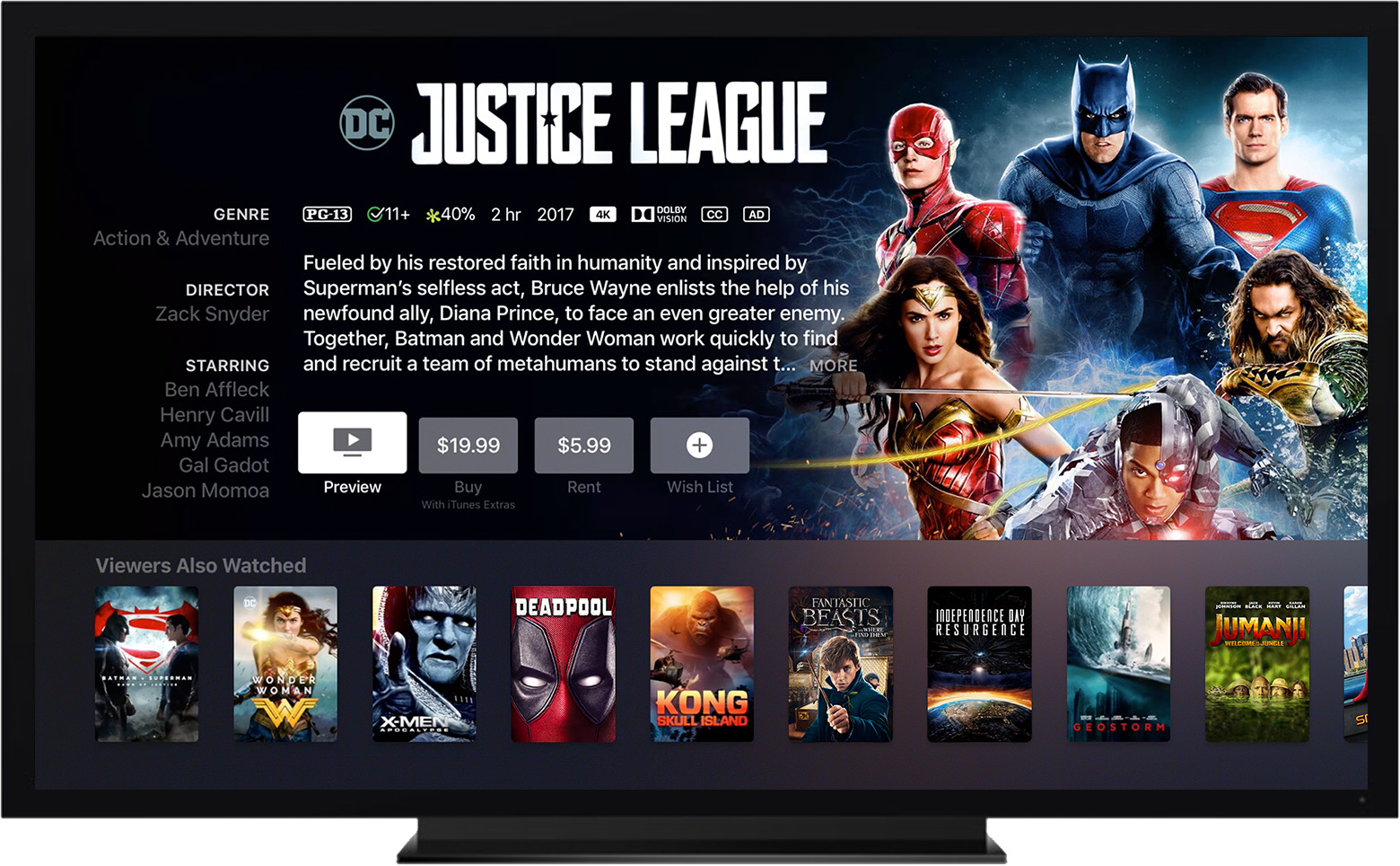 Download or stream movies and TV shows from the iTunes Store - Apple