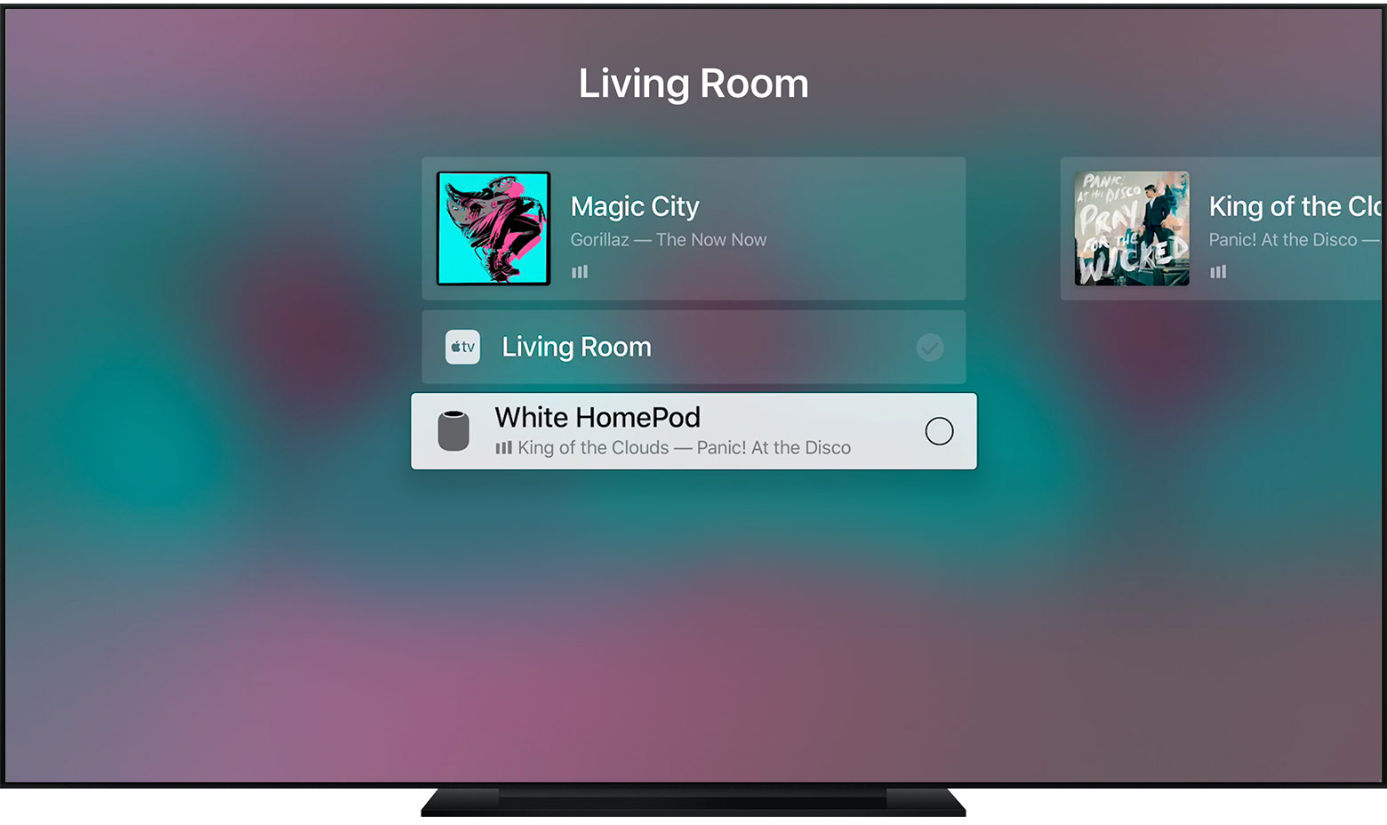 Airplay на телевизоре