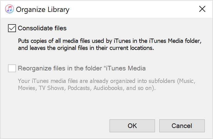 itunes library manager windows