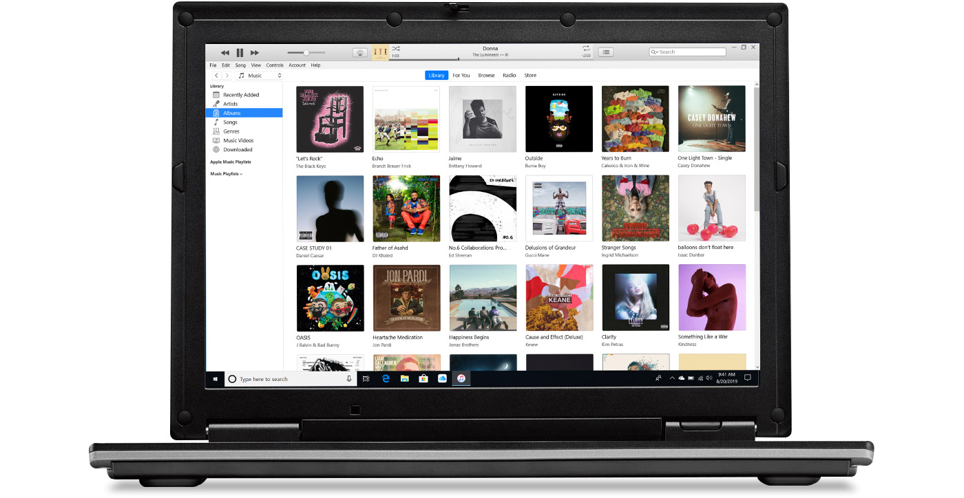 latest version of itunes download for windows 10