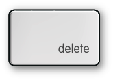 Mac delete 키
