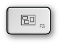 Mac F3 및 Expose 키