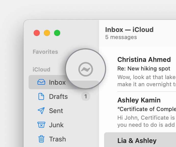 some emails not visible in mac mail gmail